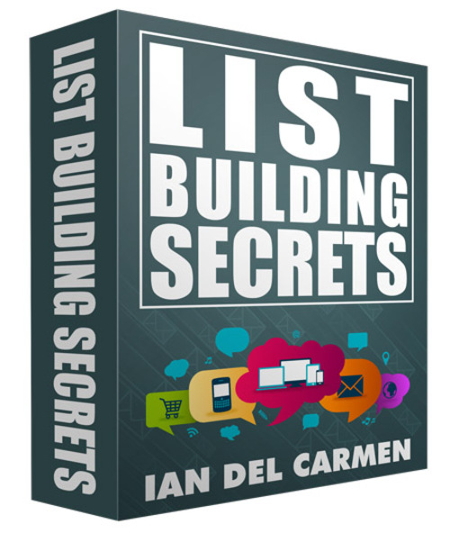 Product picture List Building Secrets by Ian del Carmen